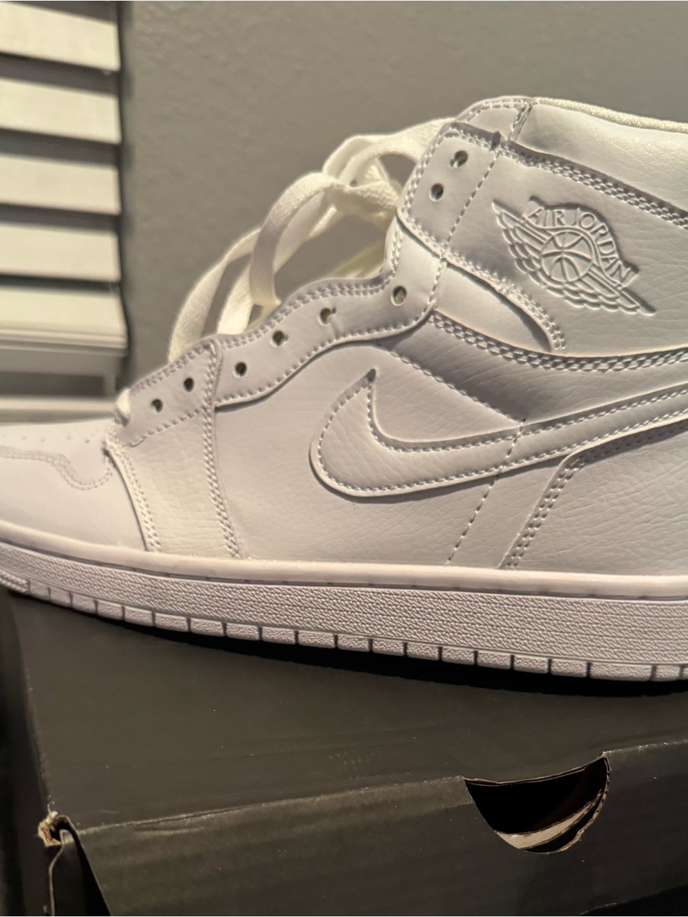 Air 1 retro sneakers 1 High top All-White